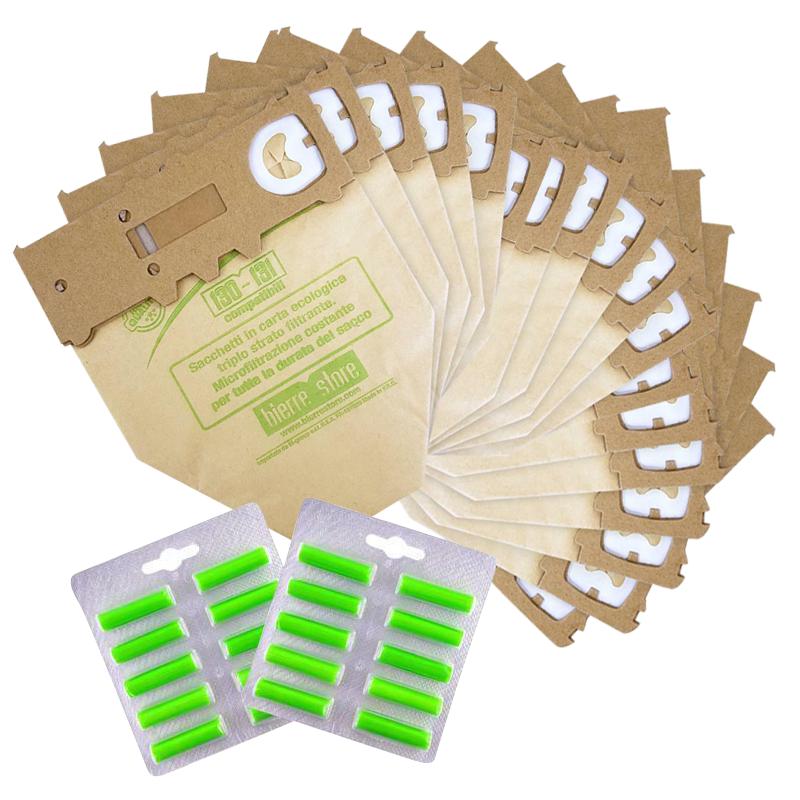 bierre store sacchetti folletto vk 131 vk 130 18pz 20 profumi compatibili - foto 1