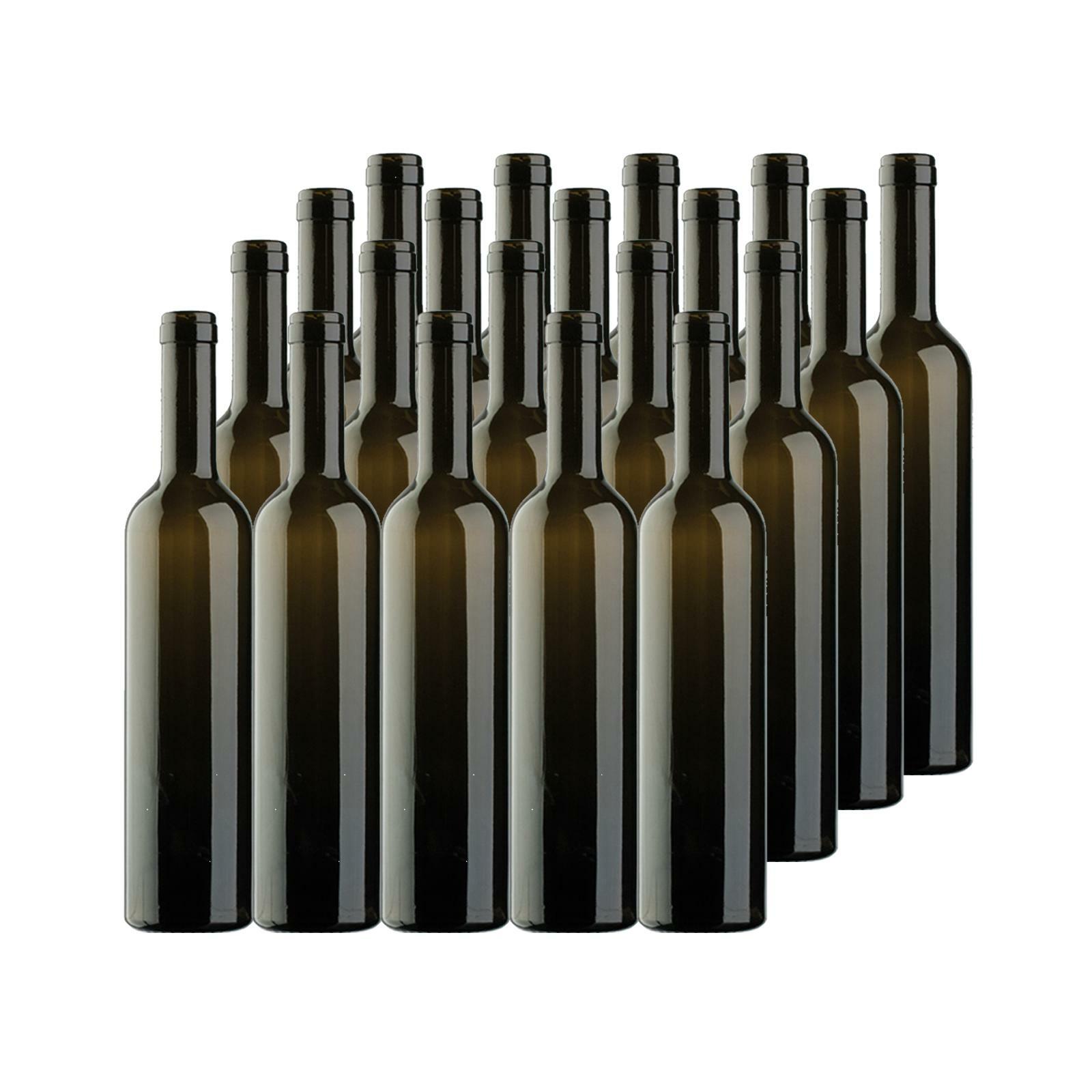 bierre store bottiglia in vetro bordolese per vino 750ml x 20pz - foto 1 bierre store bottiglia in vetro bordolese per vino 750ml x 20pz - foto 1