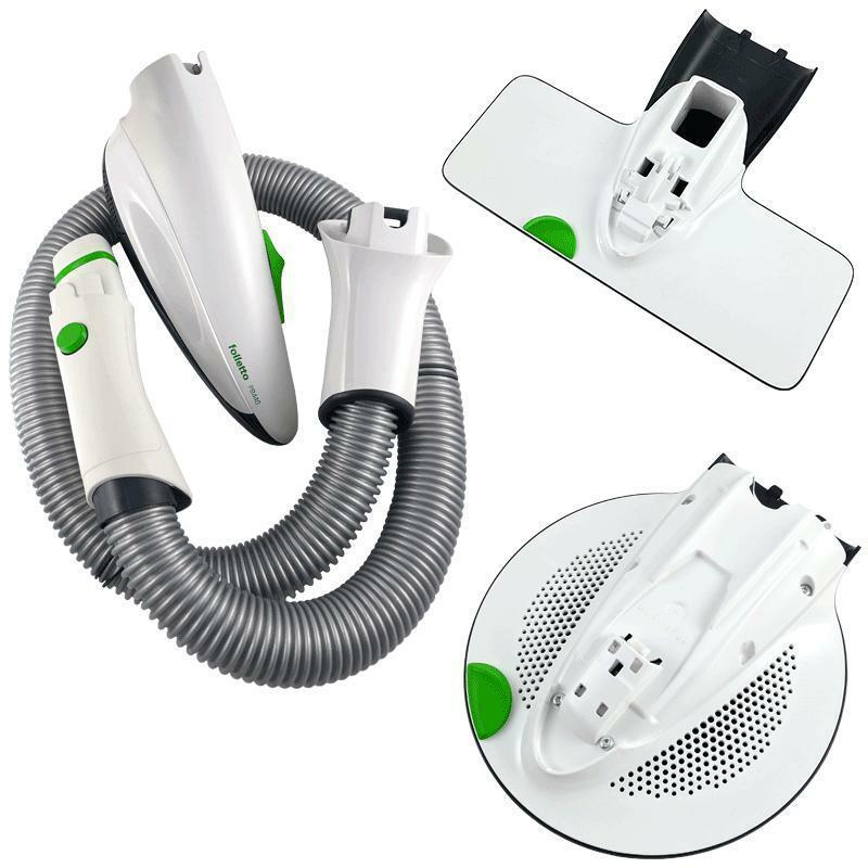 vorwerk folletto vk 220s rigenerato + tubo + picchio e modulo materassi - foto 3